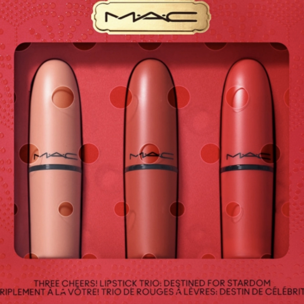 NWT Mac Matte Trio Lipstick Set